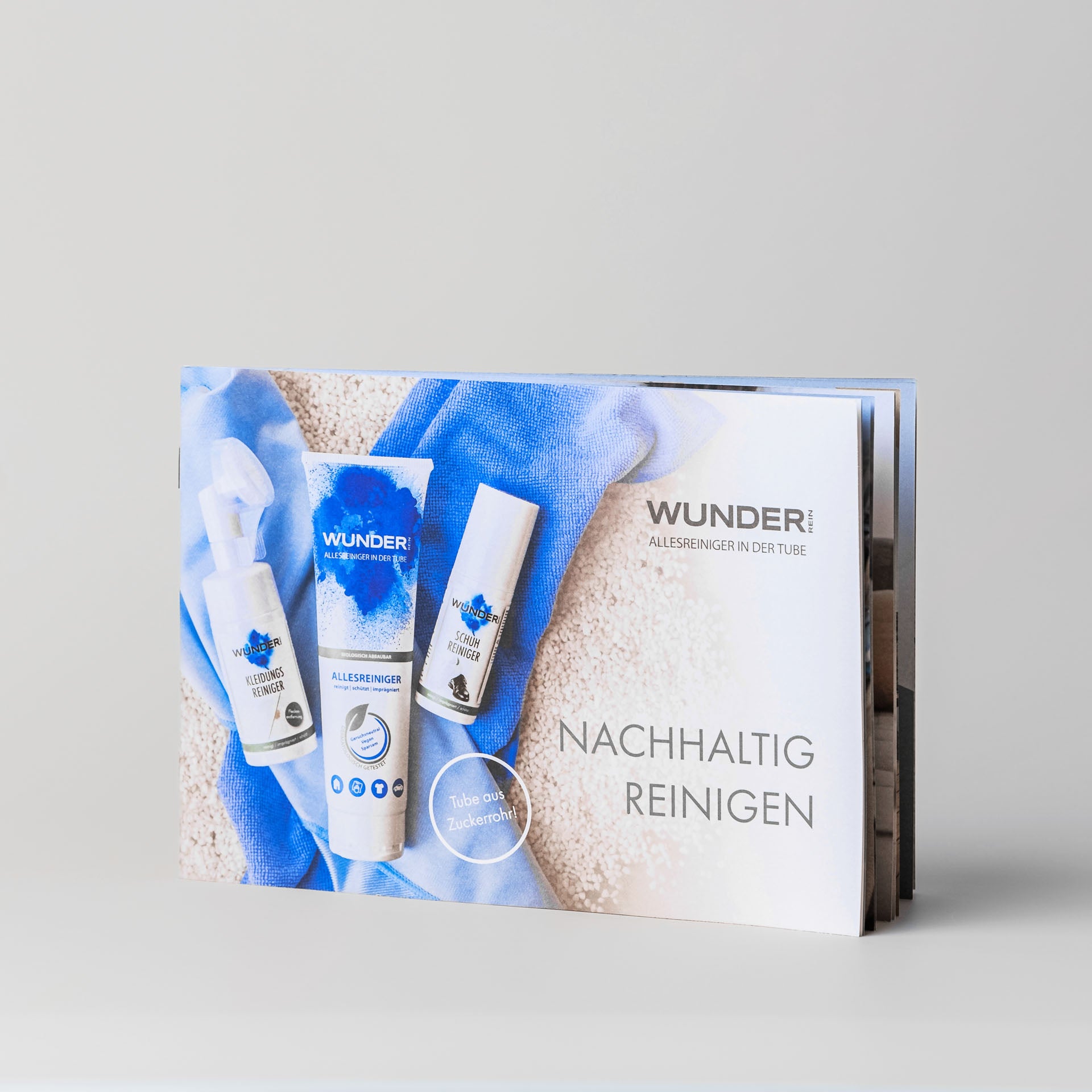 Anwendungsfolder Wunderrein für Boxen